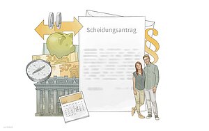 Scheidung einreichen trotz Scheidungsantrags des Partners