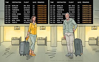 Trennung nach der Reha wegen Affäre 6 Co.