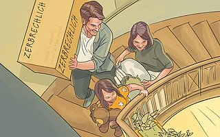 Zutrittsrecht zum Haus bei Trennung (Familienstand vs. Eigentum)