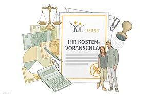 Kostenvoranschlag für Ihre Scheidung – auch mehrmals möglich